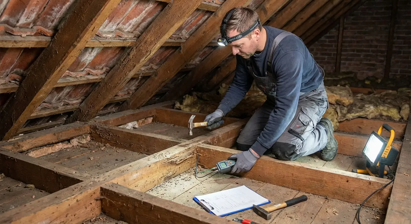 Diagnostic de charpente par Zimmermann