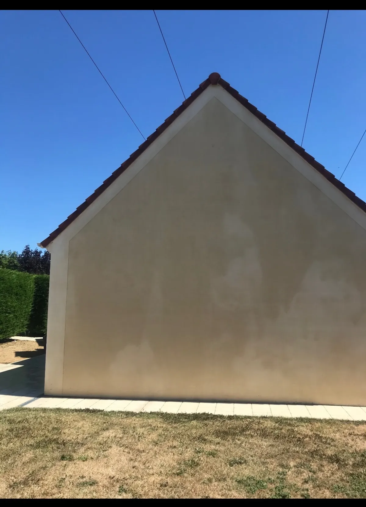 Après — Nettoyage de pignon