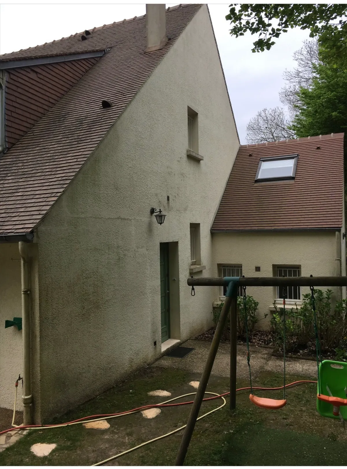 Avant — Ravalement de façade arrière