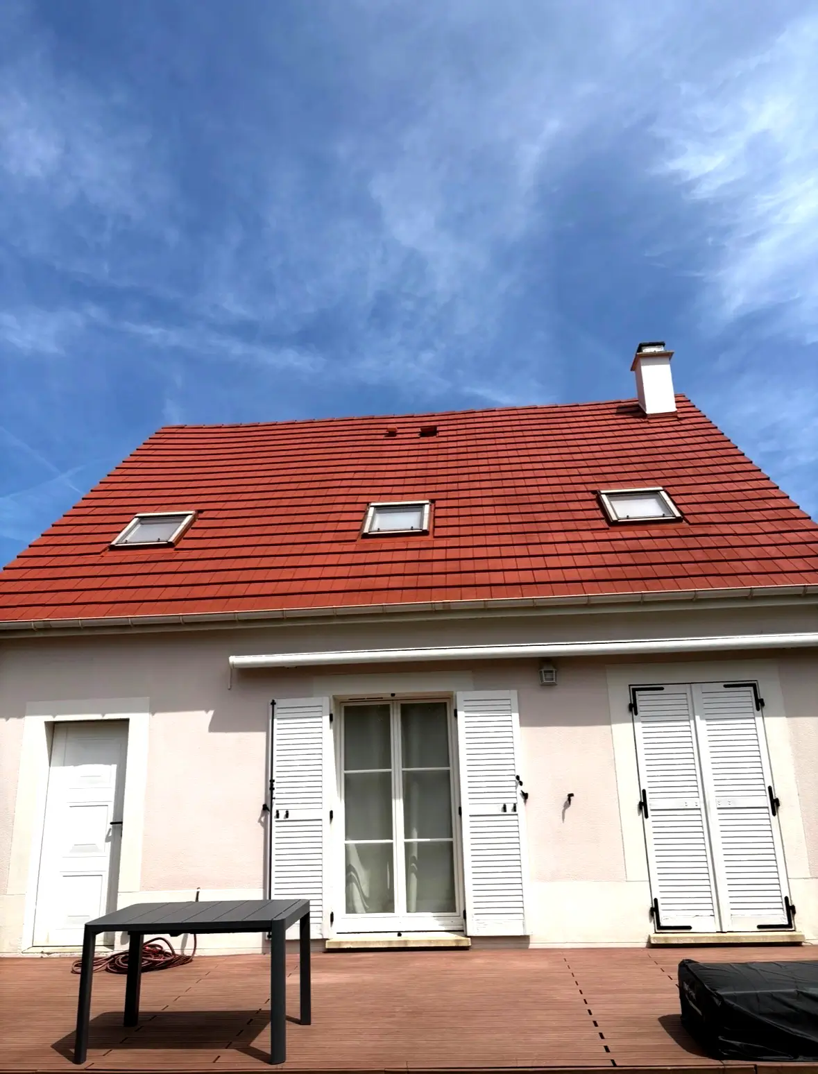 Toiture après démoussage par Zimmermann