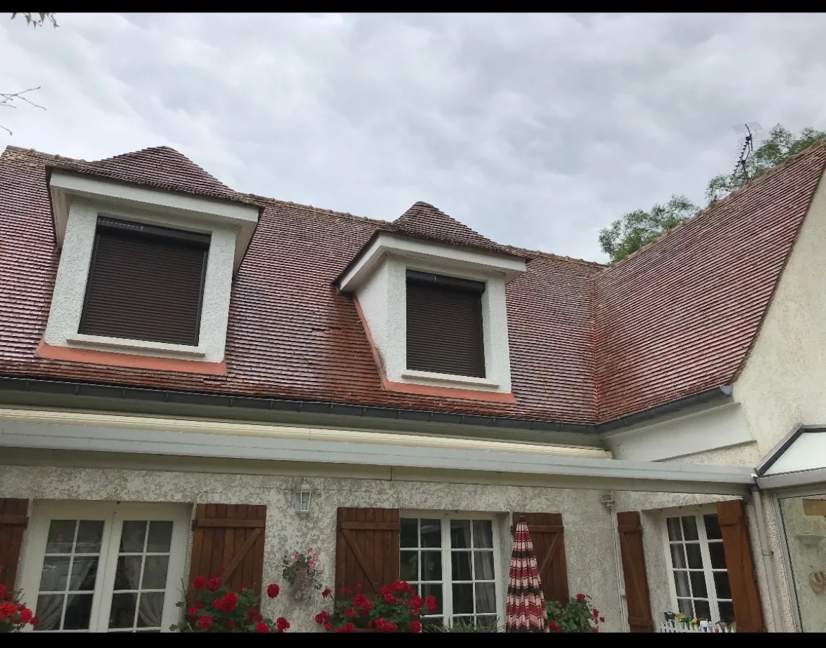 Après — Démoussage de toiture